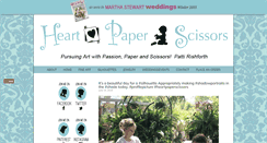 Desktop Screenshot of heartpaperscissors.com